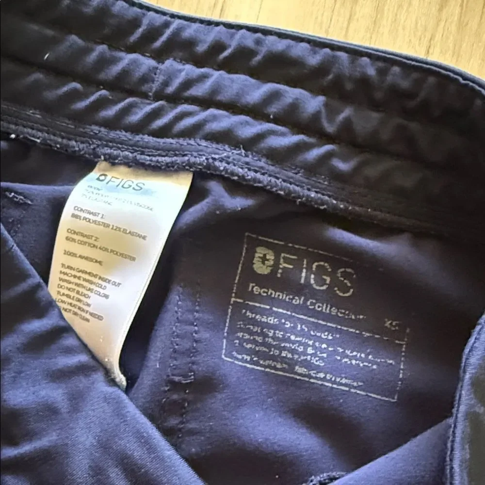 FIGS Navy Zamora Jogger Scrub Pants